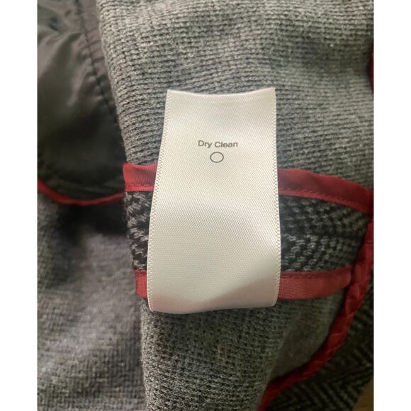 Coldwater Creek mixed print collared knit peplum style vest - Picture 5 of 8